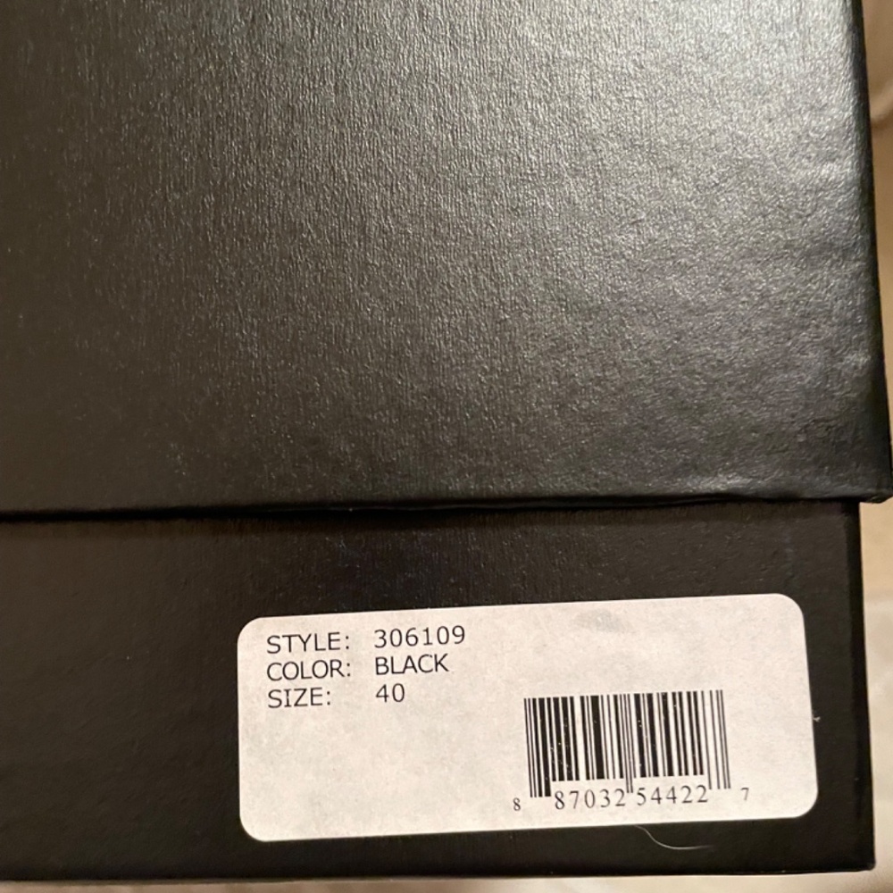 Alexander Wang Gabi Black Ankle Boots Silver Sliced  Heel Sz 40 - Picture 11 of 13